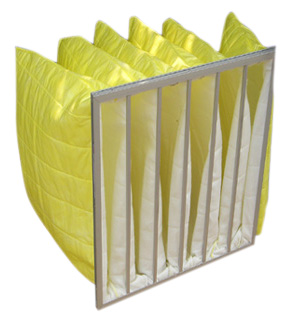 化纖袋式中效過濾器 化纖袋式中效過濾器主要用于中央空調(diào)通風系統(tǒng)中級過濾,還可做為高效過濾的前端過濾.