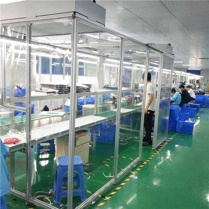 十萬級潔凈棚滿足各種不同制造生產(chǎn)之無塵室環(huán)境需 十萬級潔凈棚滿足各種不同制造生產(chǎn)之無塵室環(huán)境需